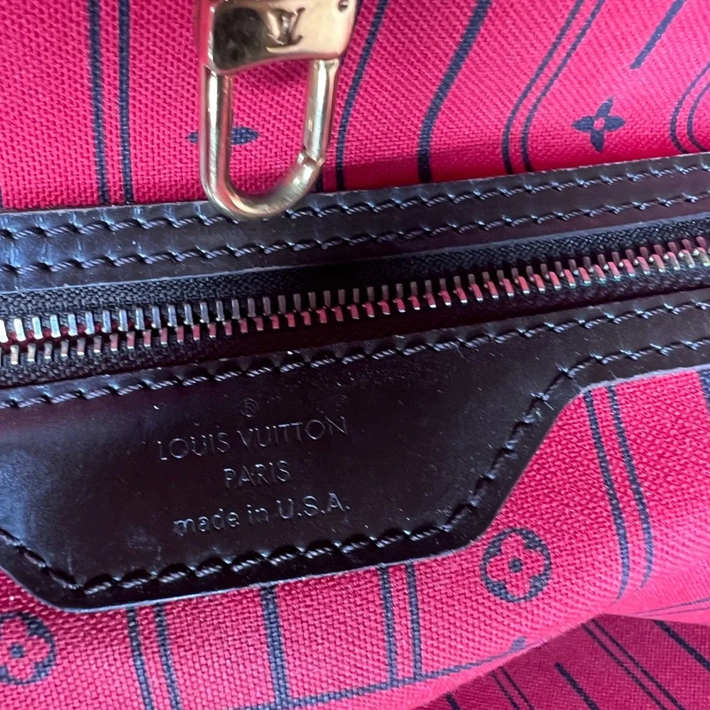 Louis Vuitton Neverful MM Damier Ebene - Picture 10 of 10